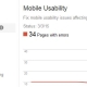 Mobile usability only responsive design