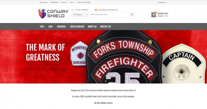 conway shield home page