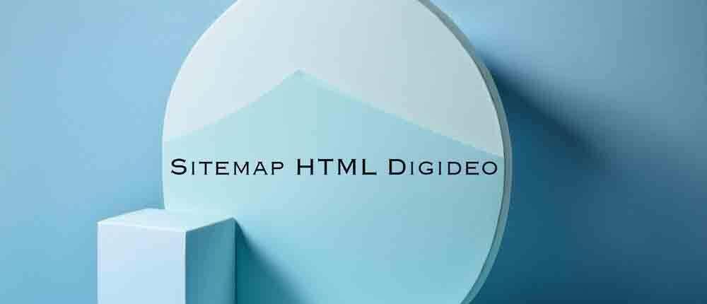 sitemap HTML Digideo